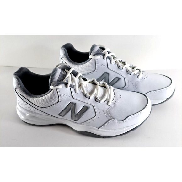 New Balance | Shoes | Mens New Balance 41 Shoes Comfort Ride White Gray  Logo Ma411lw1 Size 12 | Poshmark